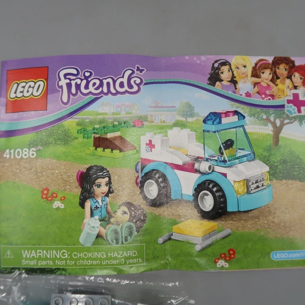 Lego Friends 41086 Vet Ambulance 100% Complete With Instructions